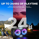 Wking Bluetooth Speaker - Loud Deep Powerful Bass