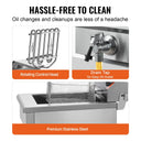 Succebuy Electric Deep Fryer Dual