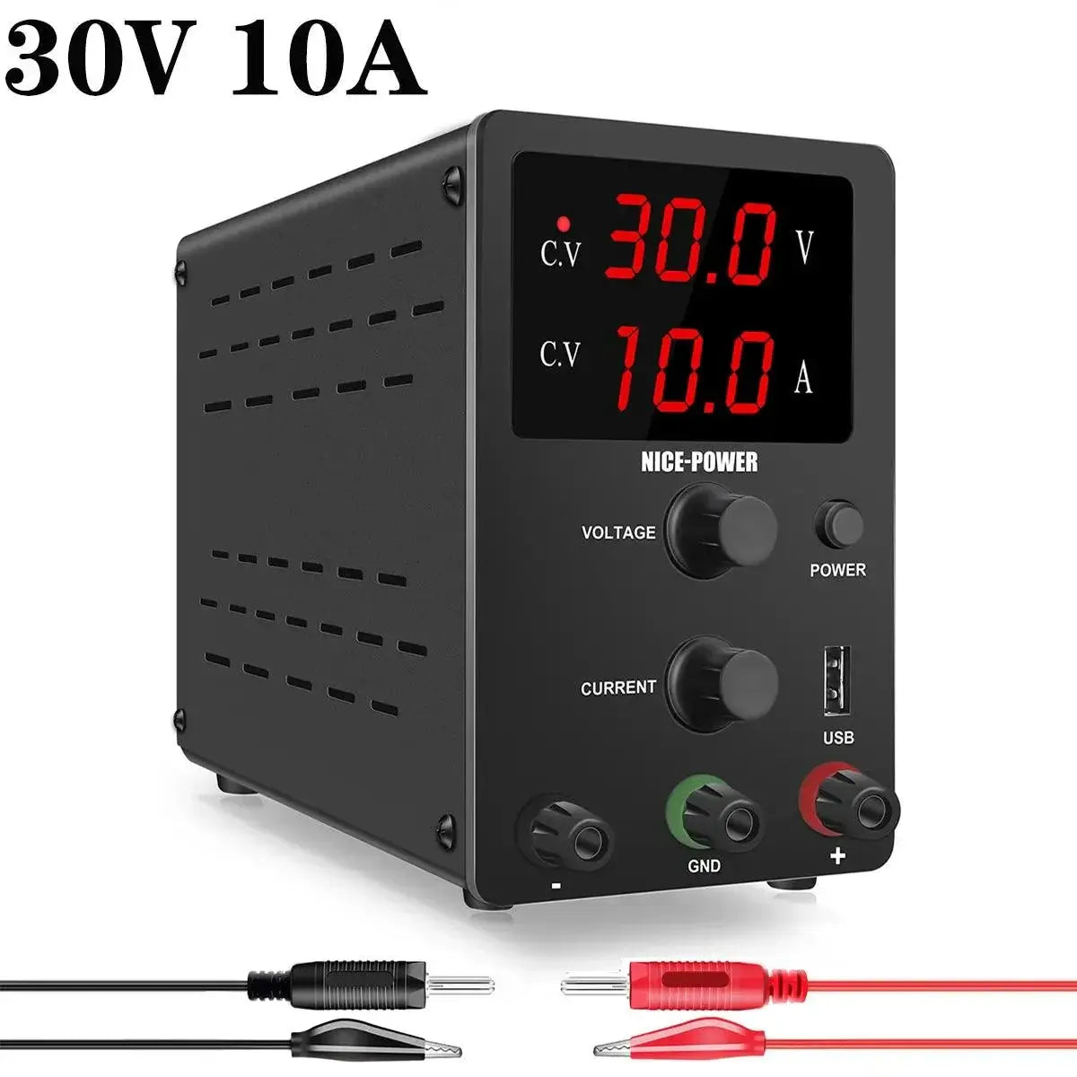 Adjustable Lab Power Supply High Efficiency Precision Control