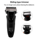 USB Rechargeable Electric Shaver Stainless Steel Trimmer
