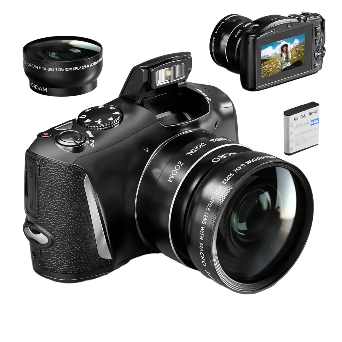 NBD Digital Camera With Zoom — product view 1