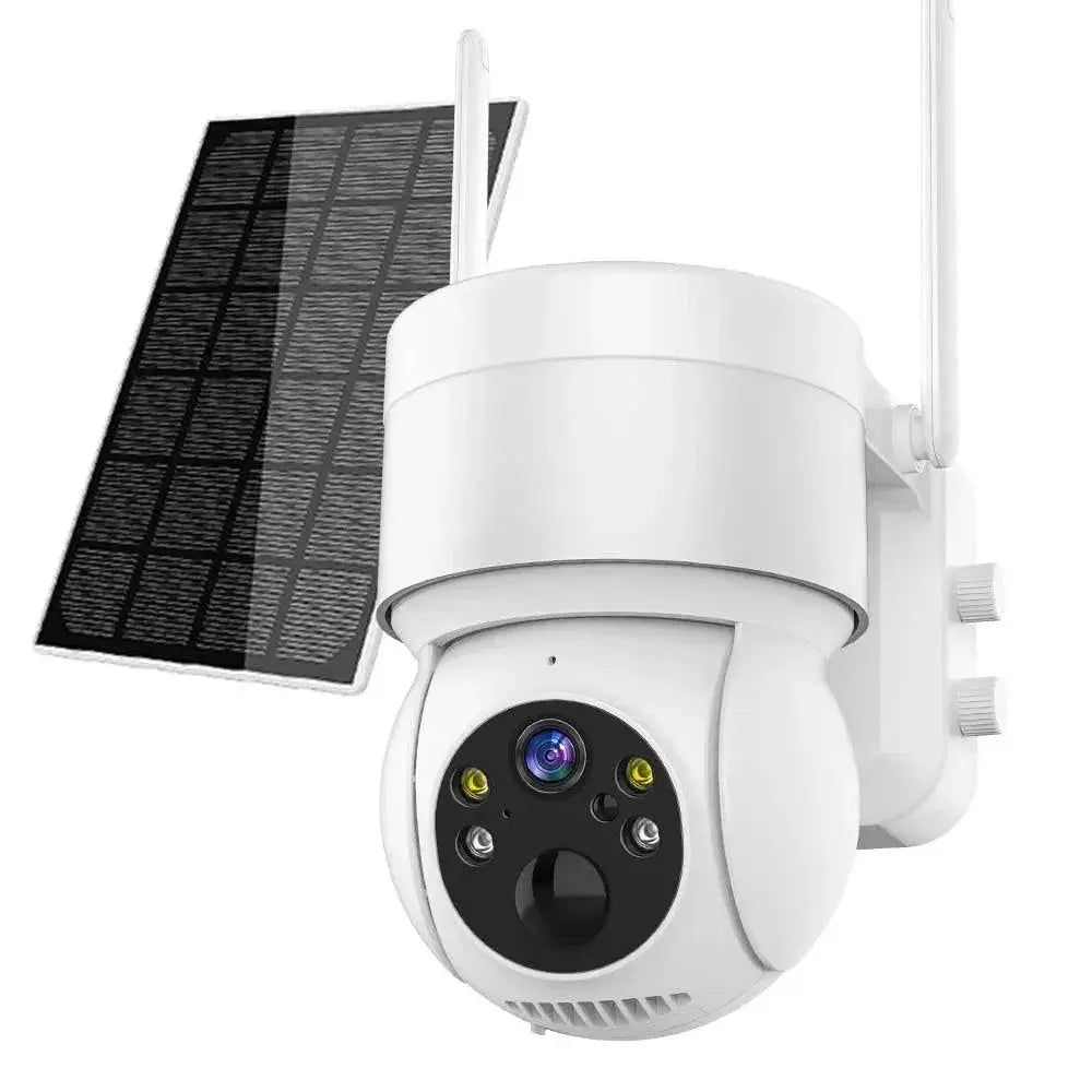 Solar Wireless Security Camera With Color Night Vision
