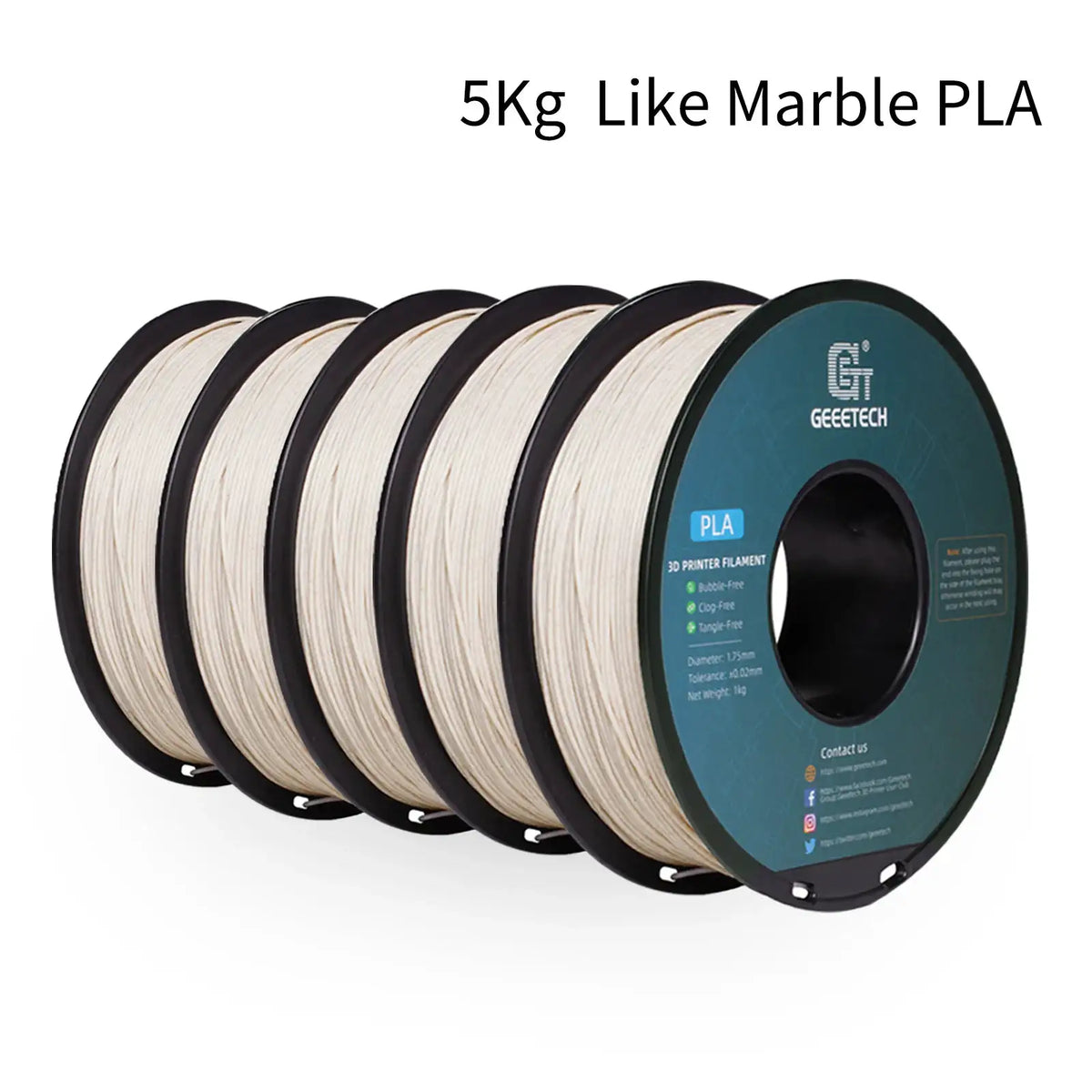 Geeetech Marble PLA - Zero Tangles — product view 8