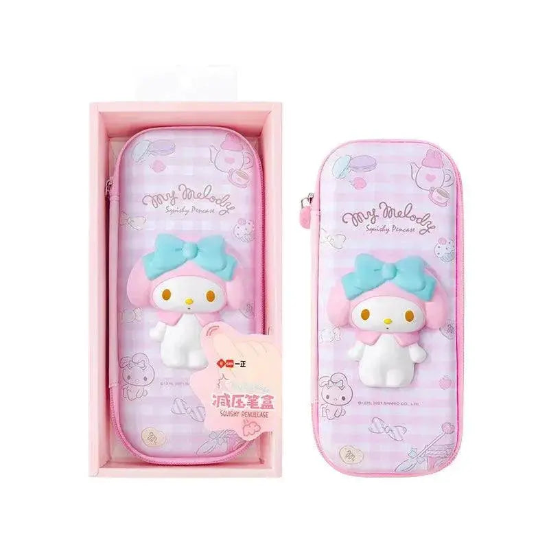 Sanrio Character Pencil Case Set Adorable Organizer Kit