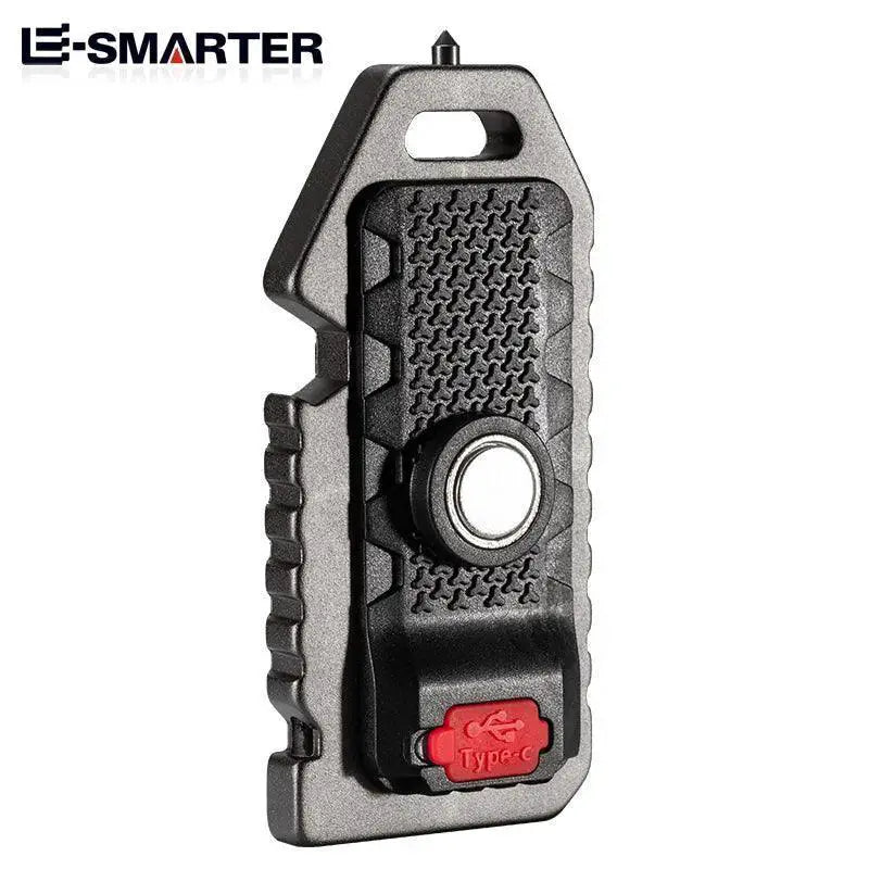 Illuminator Pro LED Keychain Flashlight Self Defense Whistle