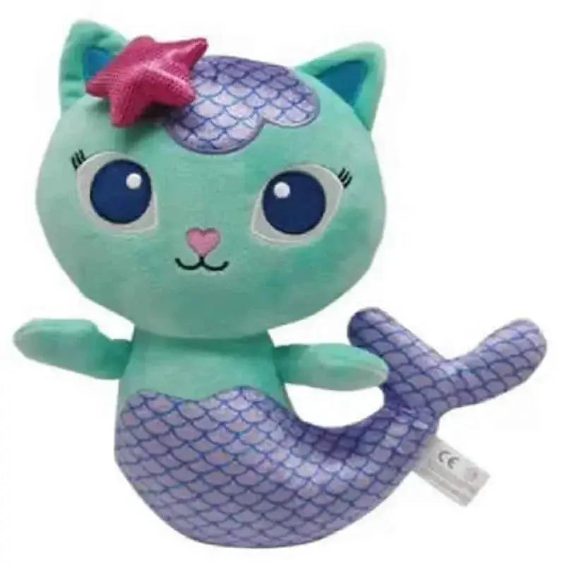 Gabbys Mercat Adventure Plush Toy Smiling Cat Doll For Kids