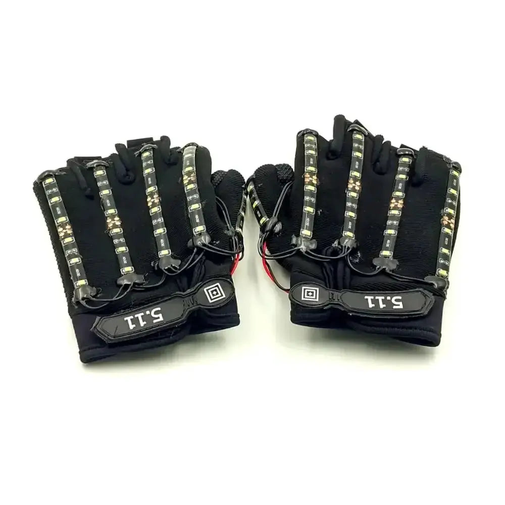 6 Colors Light Emitting Gloves for DJ Party Cosplay