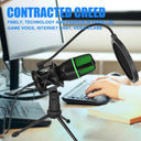 Professional USB Condenser Microphone For PC Laptop