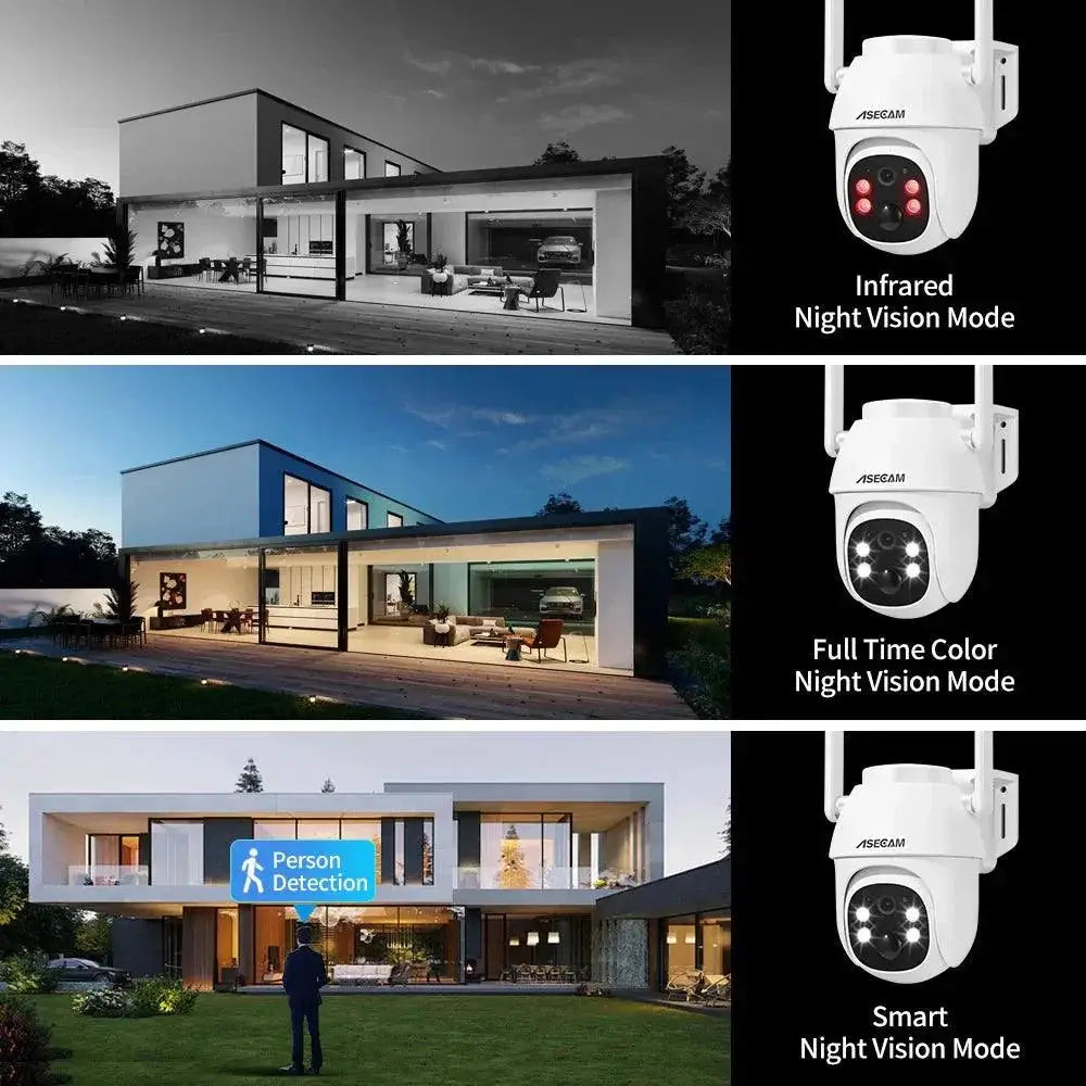 Solar Outdoor Security Camera Premium Surveillance System