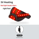 660nm Red Light Heating Toe Wrap Vibration Massager Warm Cover Instep Post Workout Relax Home Leisure Relieve Fatigue