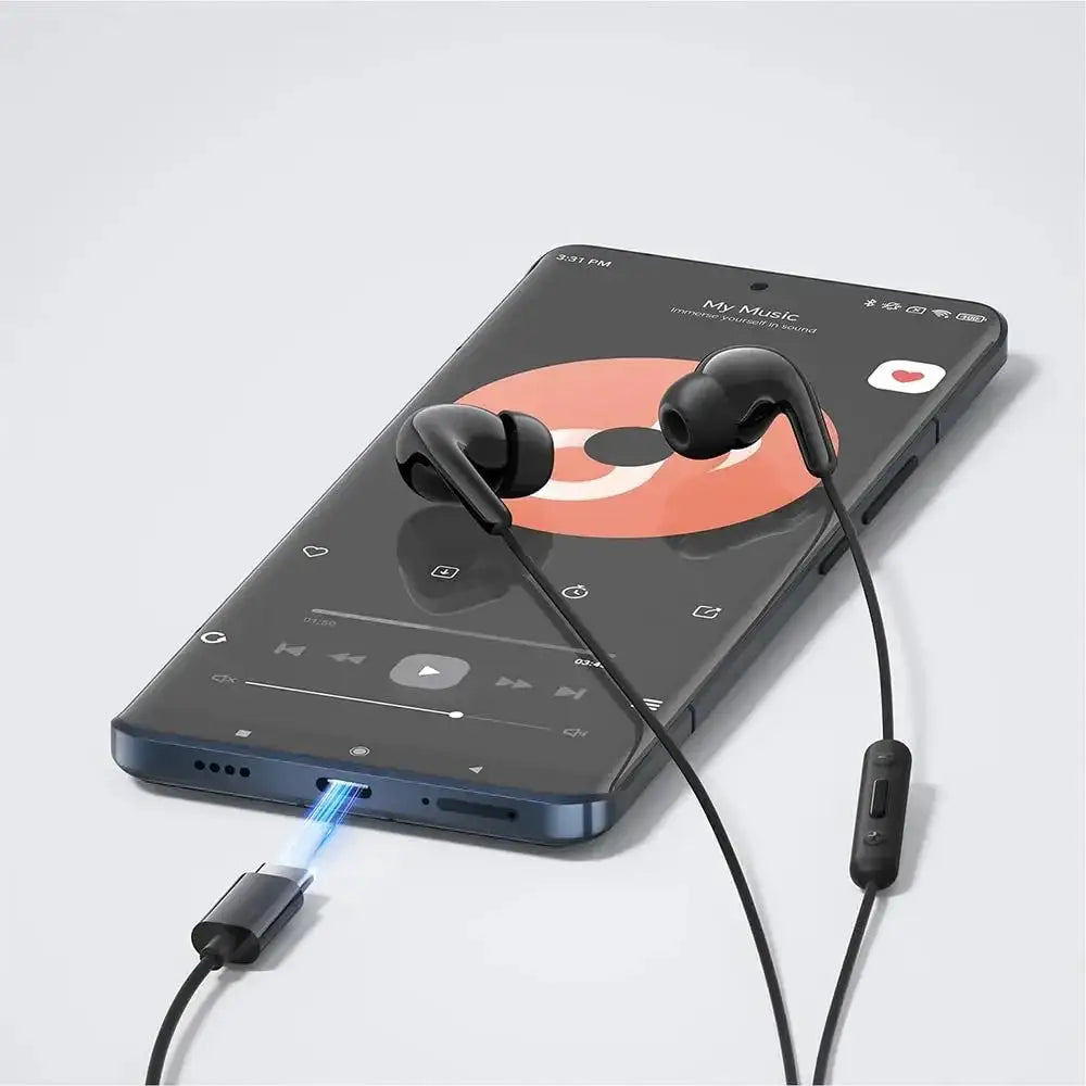 Original Xiaomi Type-C Earphones Mi In-ear Headphone Music Sport Type C Wired Headset with Mic For Samsung Xiaomi Smartphone