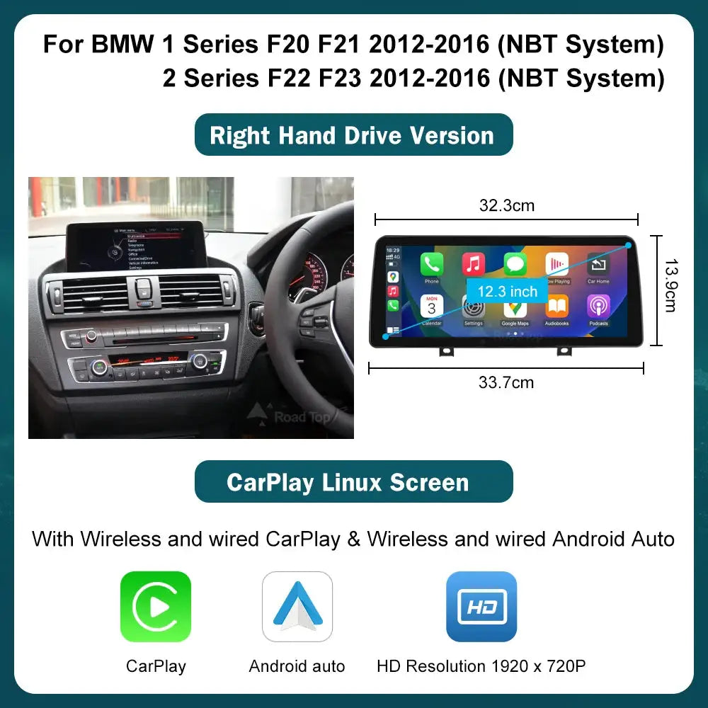 BMW CarPlay Screen - Quick Installation -  product image