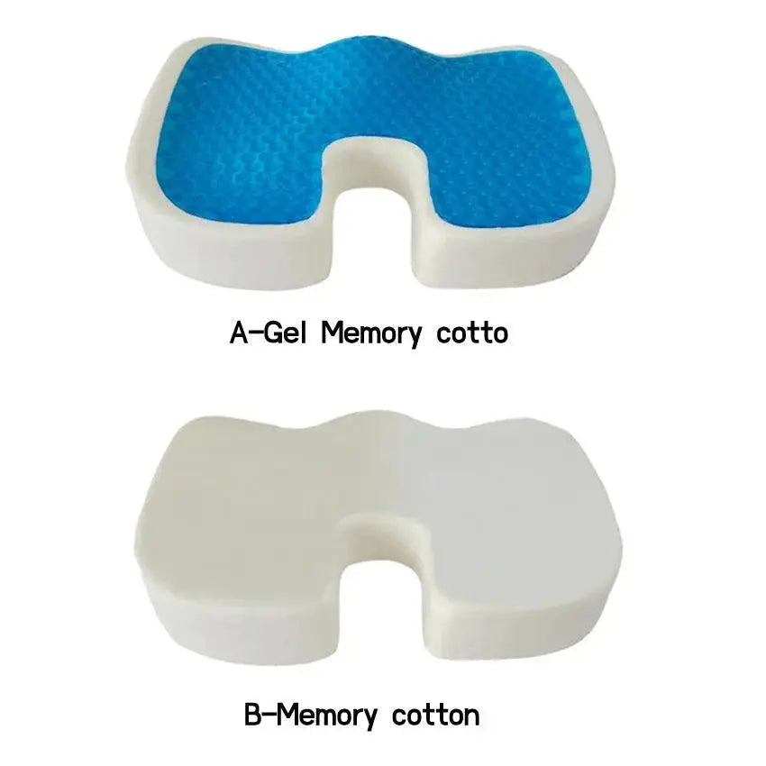 Ergonomic Memory Foam U Shaped Seat Cushion For Pain Relief