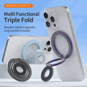 Magnetic Phone Ring - Dual Magnetic Foldable Stand