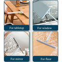 360 Rotating Squeegee for Effortless Bathroom Cleaning