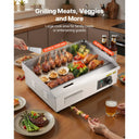 SucceBuy Commercial Electric Griddle Adjustable Temp Control