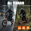 Xtion 2000W Fat Tire Electric Dirt Bike