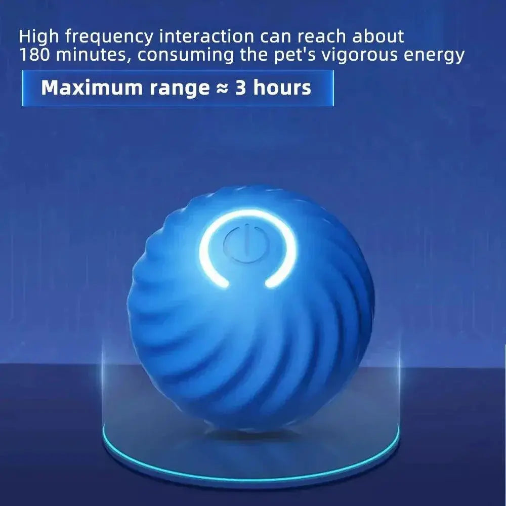Interactive Smart Dog Toy Ball USB Bouncing Fun for Pets