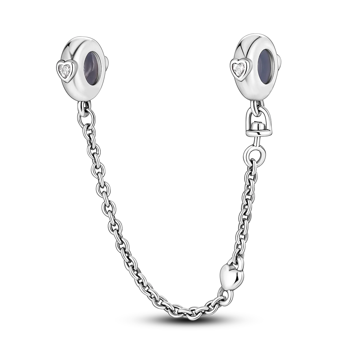 Silicone Spacer Beads Silver Plated