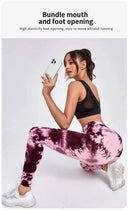 Tie Dye High Waist Seamless Leggings For Women Yoga 2023