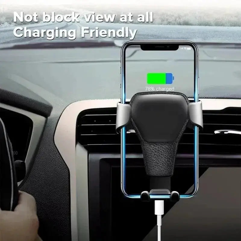 Gravity Air Vent Phone Holder Hands Free Mount Driving