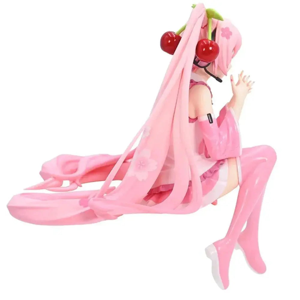 Cherry Blossom Pink Hatsune Miku PVC Figure Collectible