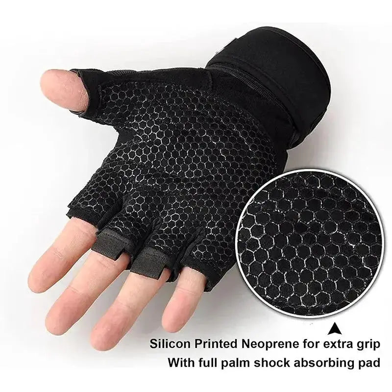 Gym Gloves For Men Women Fitness Weight Lifting Shockproof