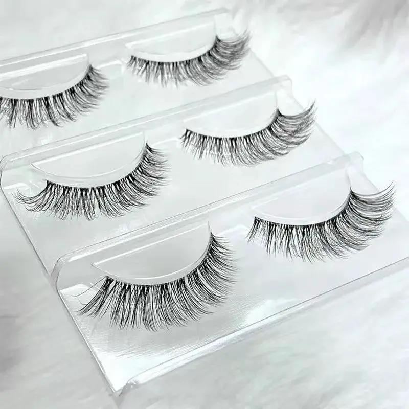 Crisscross 3D Faux Mink Eyelashes Set 5 Pairs Glamorous