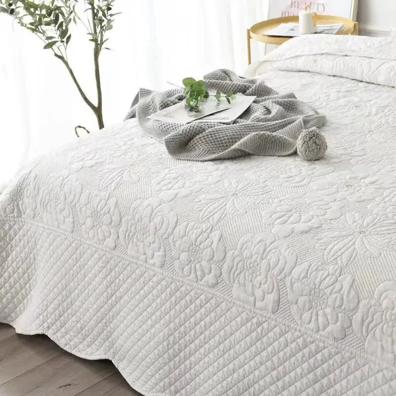 1/3pc Luxury Euro Style Bedspread Cotton Filling Summer Blanket - OurLum.com