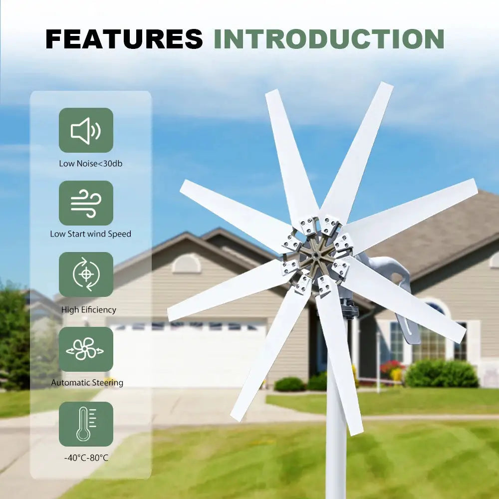 Horizontal Wind Turbine Kit — product view 6