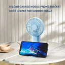 USB Hand Fan - Quick Cooling With Phone Stand