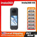 Insta360 X5 Standard Bundle 8K30fps 360 Video with Dual 1/1.28" Sensors 360° Action Camera 208 Mins Battery Life