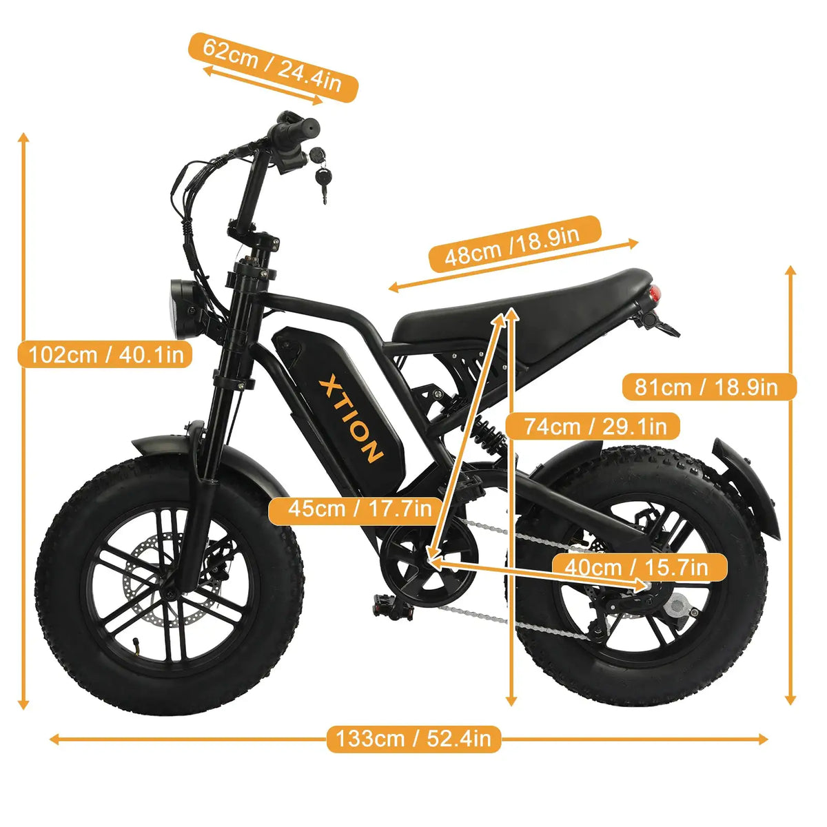 MiNi Electric Bikes for Teens, 1500W Motor 26MPH High Speed E-Bike, 50 Mile Range 48V 15Ah Battery, Commuting Ebike 13+