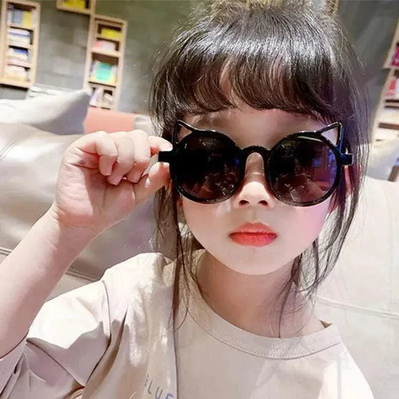 Cartoon Animal Ears Sunglasses For Kids UV Protection