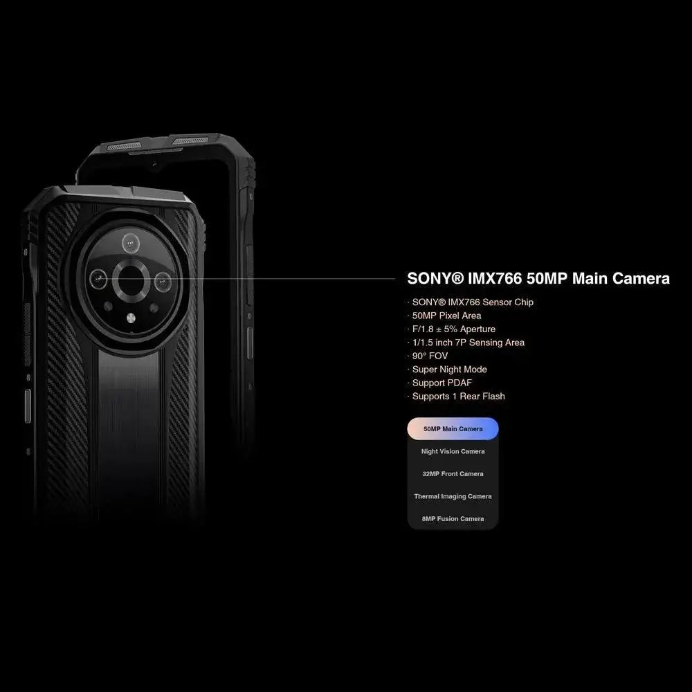 Doogee V31GT 6.58 Inch FHD 5G Smartphone Thermal Imaging