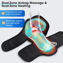 New Wireless Air Pressure Foot Massager,Electric Heating Ankle Massage,Airbag Compression,Ankle Joint Sole Muscle Relax Care