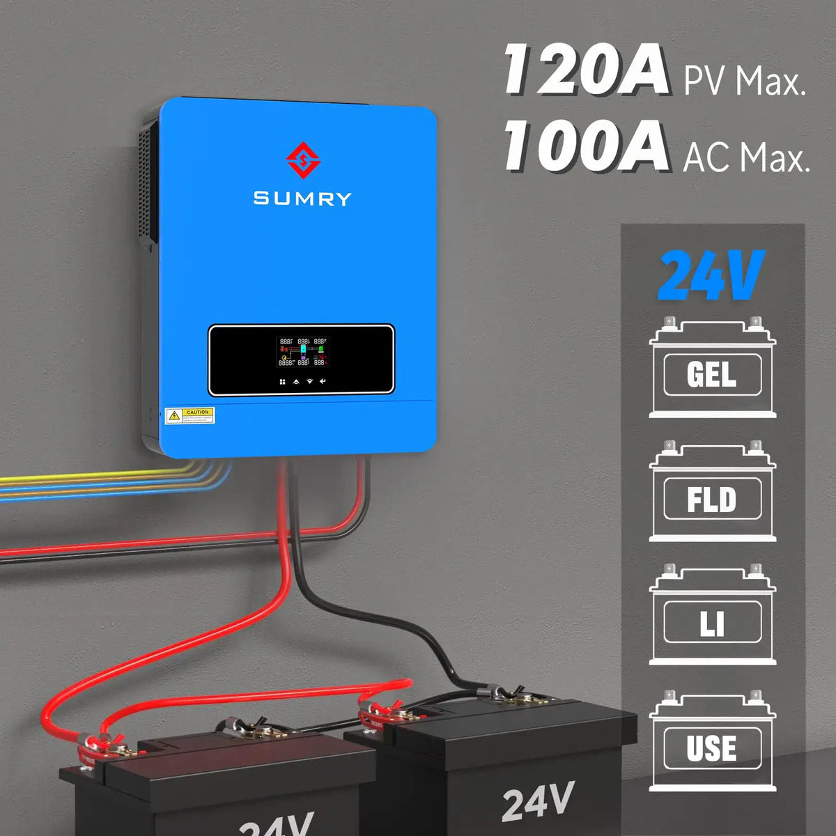 Sumry Hybrid Solar Power Inverter — product view 2