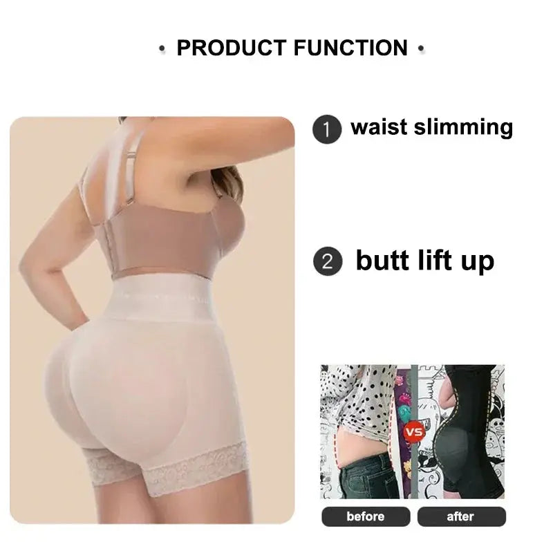 High Waist Butt Lifter Shapewear For Tummy Control