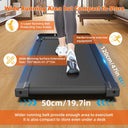 Under Desk Walking Pad Treadmill With LED Display For Home Office