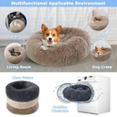 40-90cm Round Pet Bed for Large Dog and Cat Winter Comfort