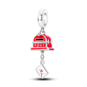 Red Color Series Charm Beads
