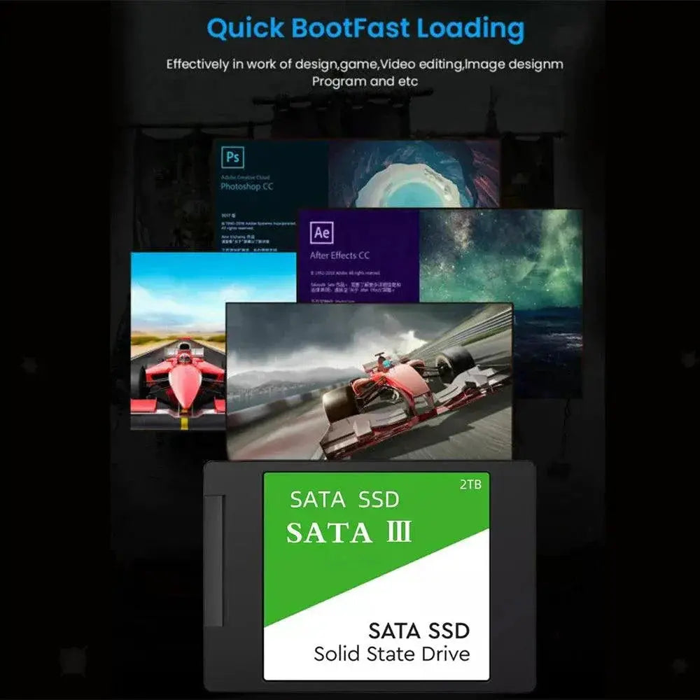 4TB SSD Hard Drive High Speed Gaming Performance Upgrade