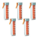 1/3/5PCS One-Handed Pressing Ice Moulds Easy Release 6 Compartments