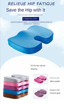 Ergonomic Memory Foam Gel Seat Cushion