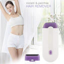 Painless Hair Removal Kit Epilator USB Rechargeable For Women