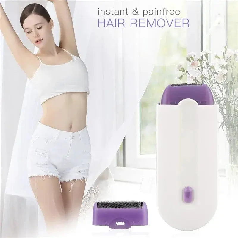 Painless Hair Removal Epilator Kit USB Rechargeable Women