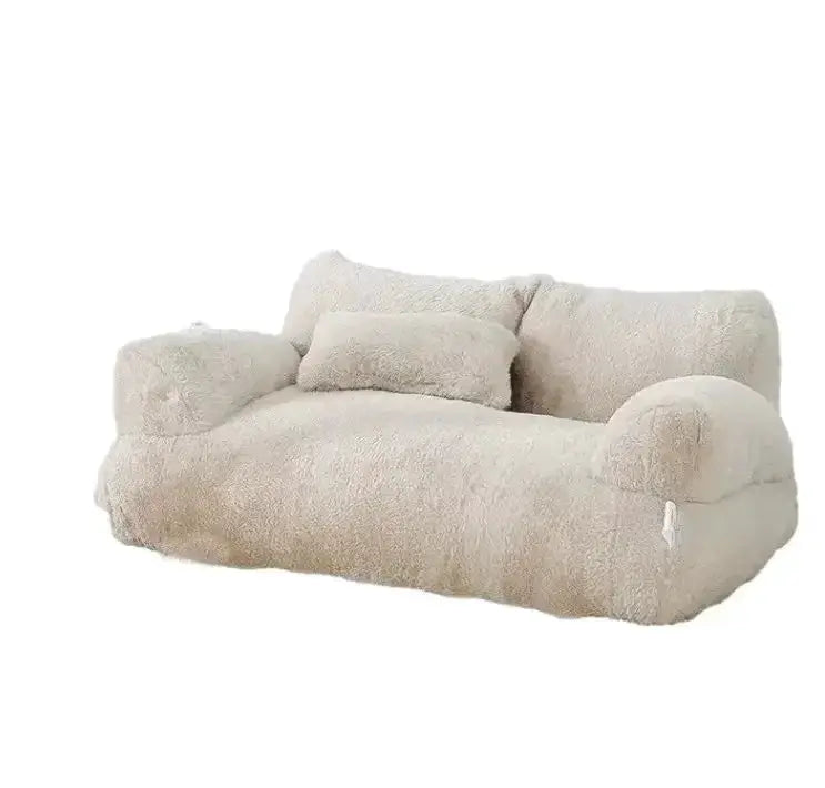 Cozy Plush Cat And Dog Sofa Bed Washable Warm Nest