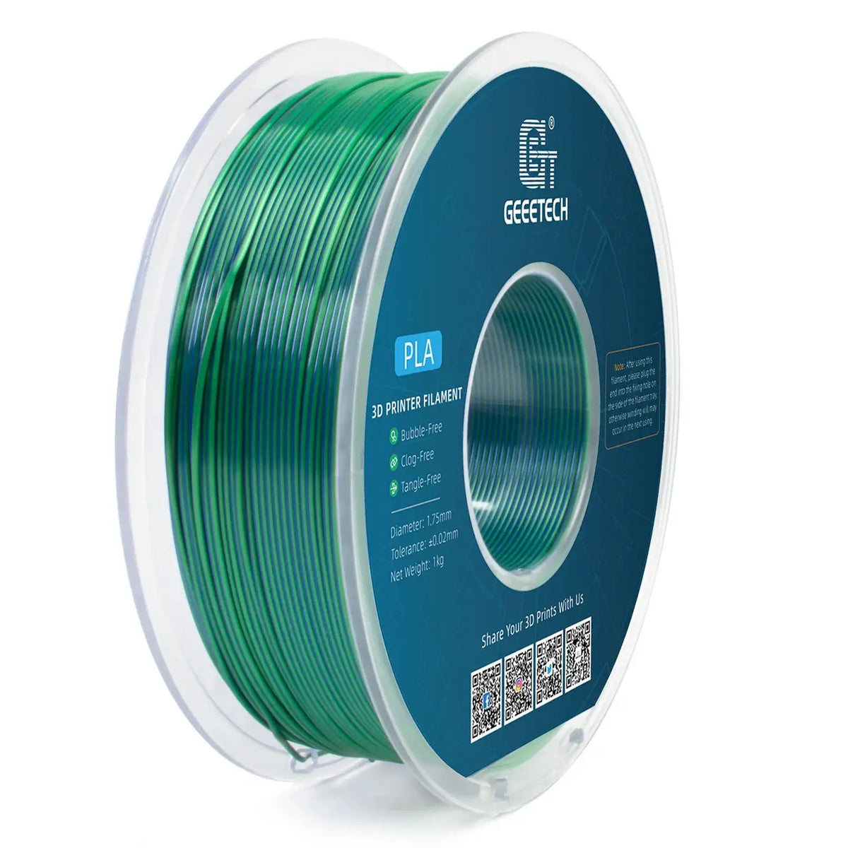 Geeetech Silk PLA Roll — product view 8