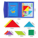 Educational Tangram Puzzle Book for Kids