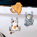 Funny Climbing Cat Car Stickers - Creative Animal Decals